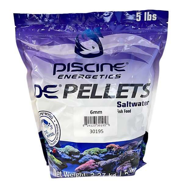 PE Mysis Pellets Saltwater 6mm - 5lb (Pouch)