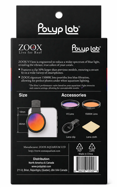 PolypLab Coral View Lens for iPhone V3