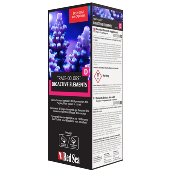 Red Sea Trace Colors D (Bioactive Elements) - 500mL