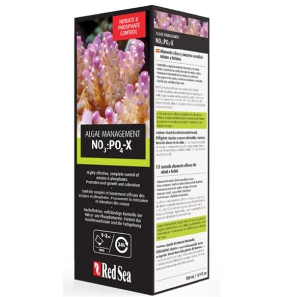 Red Sea NO3:PO4-X Nitrate & Phosphate Reducer 500mL