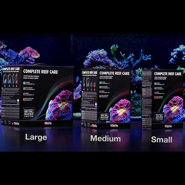 Red Sea 4-Part Complete Reef Care - Lg (160 Gallon)