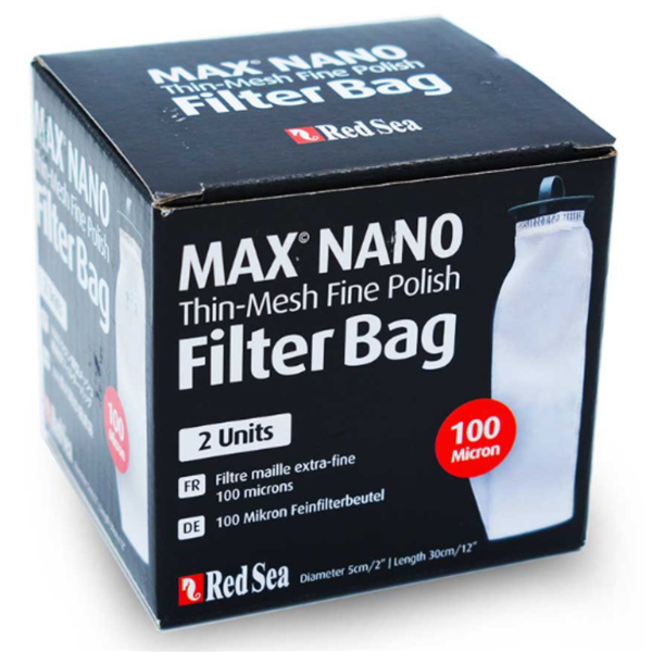 Red Sea Max Nano 100 Micron Thin Mesh Filter Sock (2 Units)