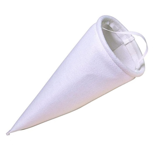 ReefH2O 7"x16" 200 Micron Filter Sock w/ Stainless Steel Ring and Strap - Single Use Only