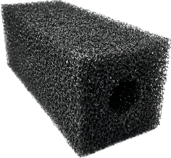 ReefH2O Bulk Square Foam 10" x 4" x 4" with Center Hole 1"