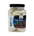 ReefH2O Bulk Ceramic Frag 1.5" Disk White 30 Count Jar