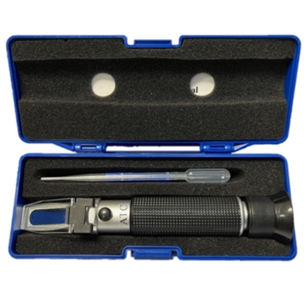 Aquarium Elements Saltwater Refractometer - Small Blue Case