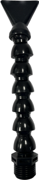 ReefH2O Return Nozzle - 1/2" NPT x Small Segments x 1-1/8" Flare - Single