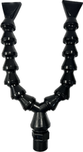 ReefH2O Return Nozzle - 1/2" NPT x Small Segments x 1-1/8" Flare - Double