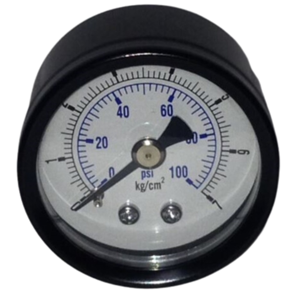 RO 1.5" Dry Pressure Gauge 100 PSI, 1/8" MPT