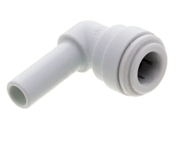 RO Elbow 3/8" Stem x 3/8" Tube QC