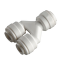 RO Y-Splitter 1/4" Tube QC