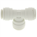 RO Union Tee, 3/8" x 3/8" x 1/4" Tube QC