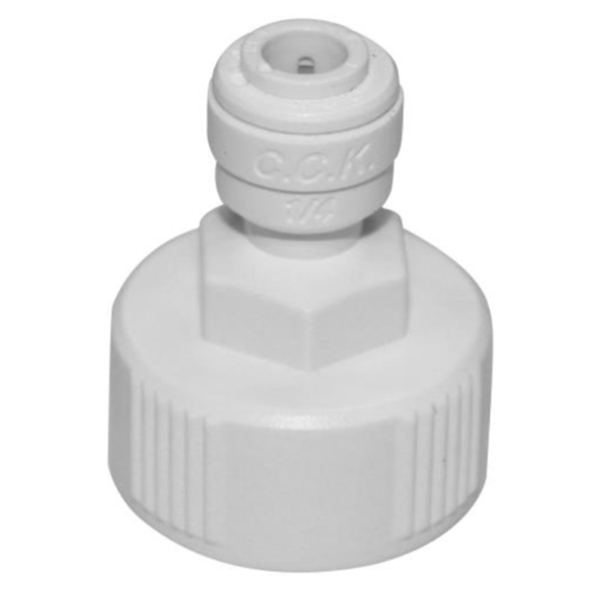 RO Garden Hose Adapter 3/4" FPT x 1/4" Tube QC