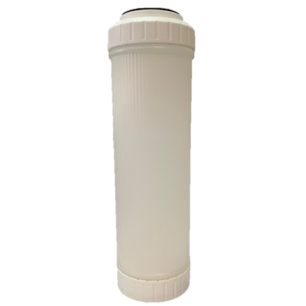 RO 10" Semi Clear Refillable Screw  Top Cartridge
