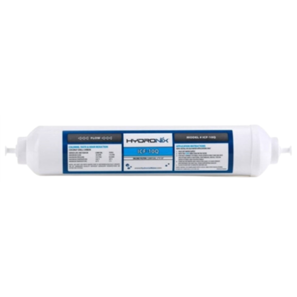 RO Inline Coconut Shell Carbon GAC 1/4" EZ Connect - 2000 Gallon