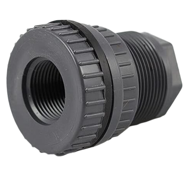 Schedule 80 Bulkhead 1" SxT (Hole Size 1-7/8")