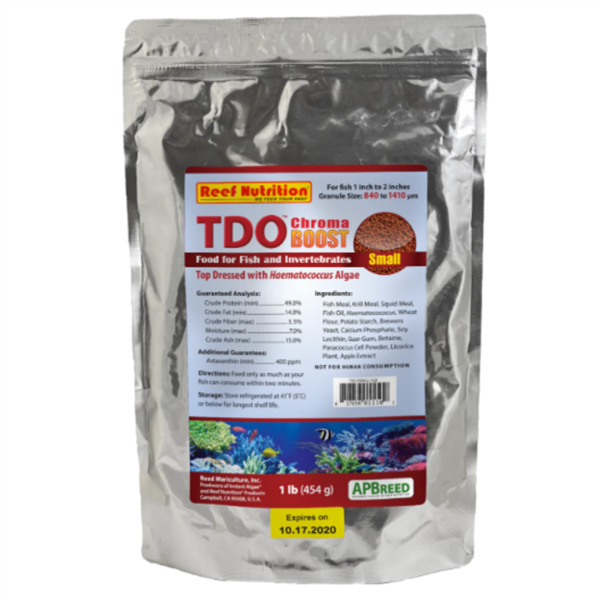 Reef Nutrition TDO Chroma Boost Small 16oz