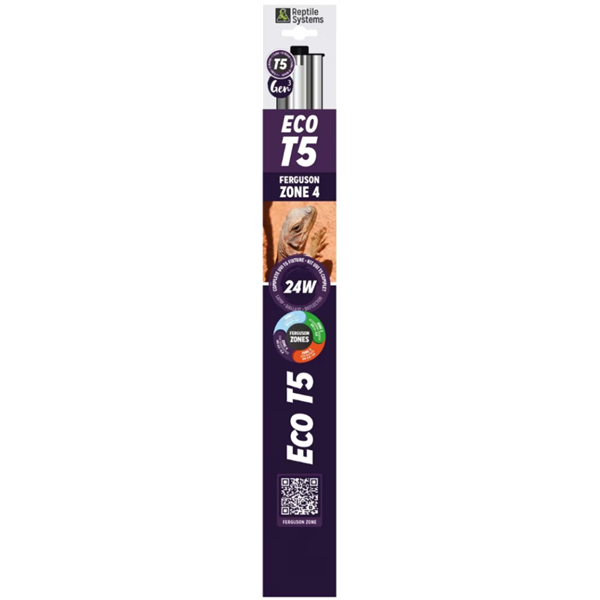 Reptile Systems ECO PRO T5 Fixture 24" - Zone 4 - Includes Bulb