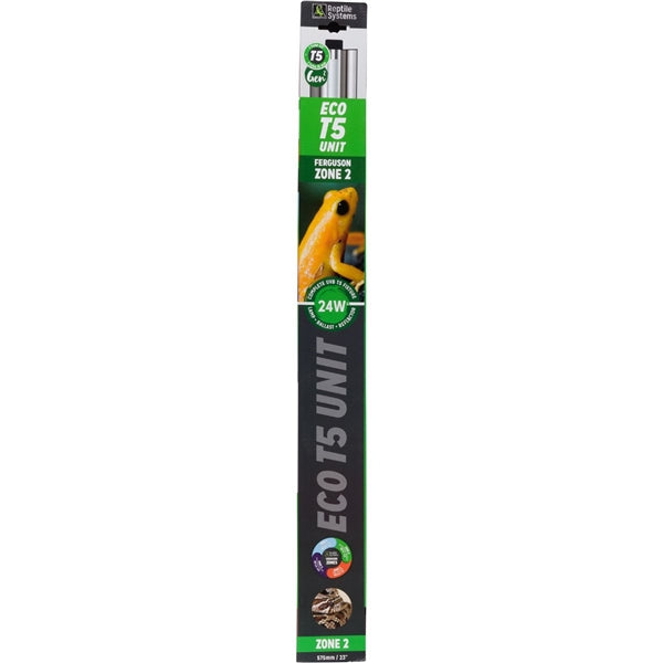 Reptile Systems ECO PRO T5 Fixture 24" - Zone 2 - Includes Bulb