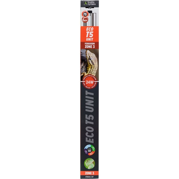 Reptile Systems ECO PRO T5 Fixture 24" - Zone 3 - Includes Bulb