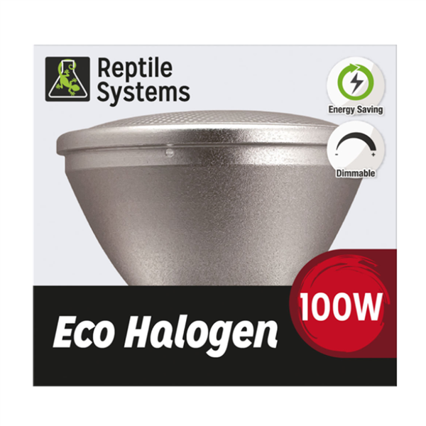 Reptile Systems Eco Halogen Lamp Kit 100 Watt Red
