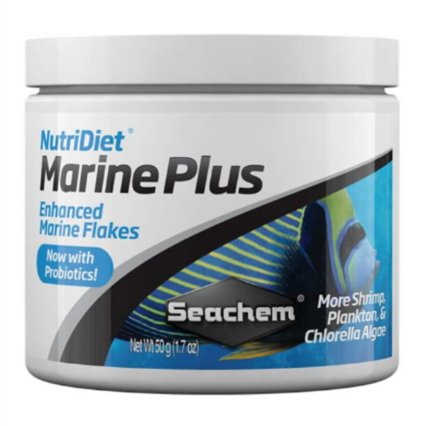 Seachem NutriDiet Marine Plus Flakes w/Probiotics 50g