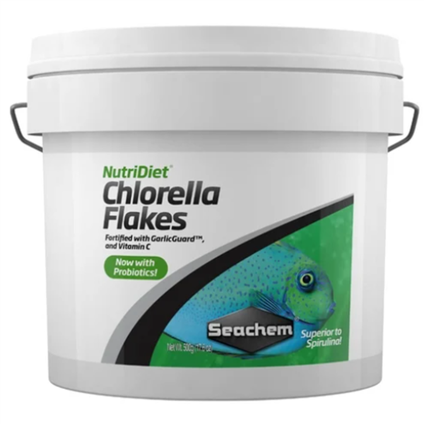 Seachem NutriDiet Chlorella Flakes w/ Probiotics 500g