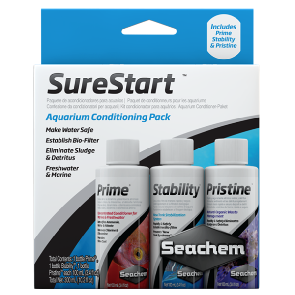 Seachem SureStart Pack 3 x 100mL Pack