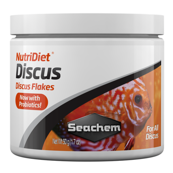 Seachem NutriDiet Discus Flakes w/ Probiotics 50g