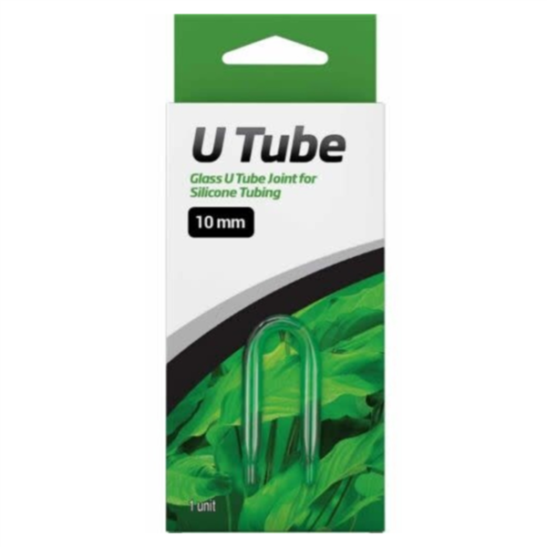Seachem Glass U Tube Joint for Silicone Tubing 10mm