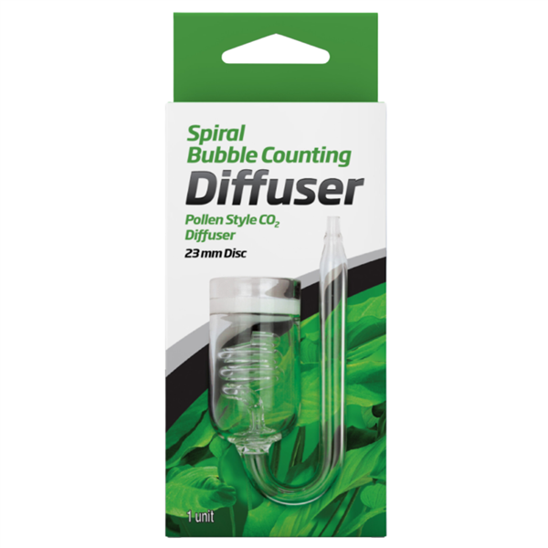 Seachem Glass Bubble Counting Spiral Diffuser 23mm