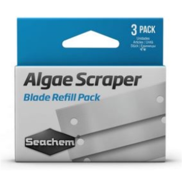 Seachem Algae Scraper Replacement Blades - 3 Pack