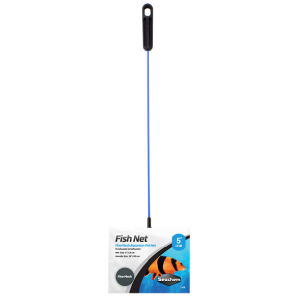 Seachem Fish Net 5" Fine Mesh Long Handle