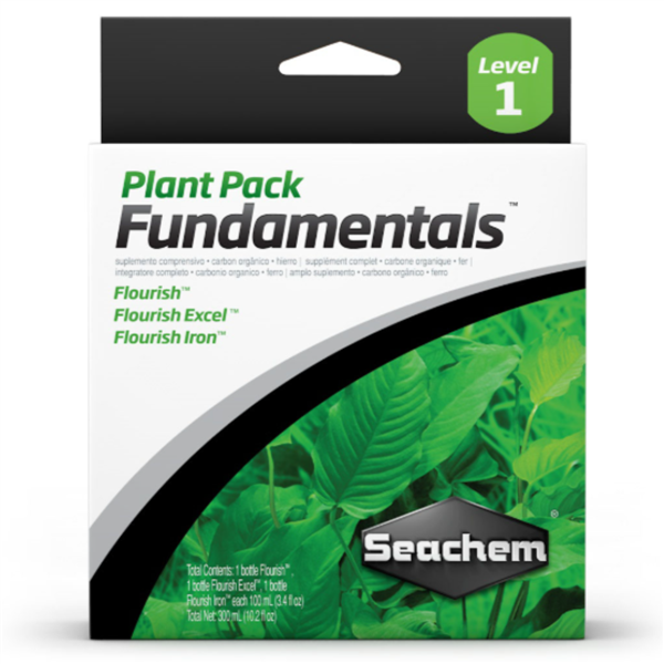 Seachem Plant Pack: Fundamentals 3 x 100mL (Flourish, Flourish Excel, Flourish Iron)