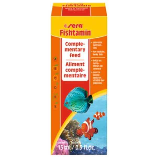 Sera Fishtamin Complementary Feed 15mL