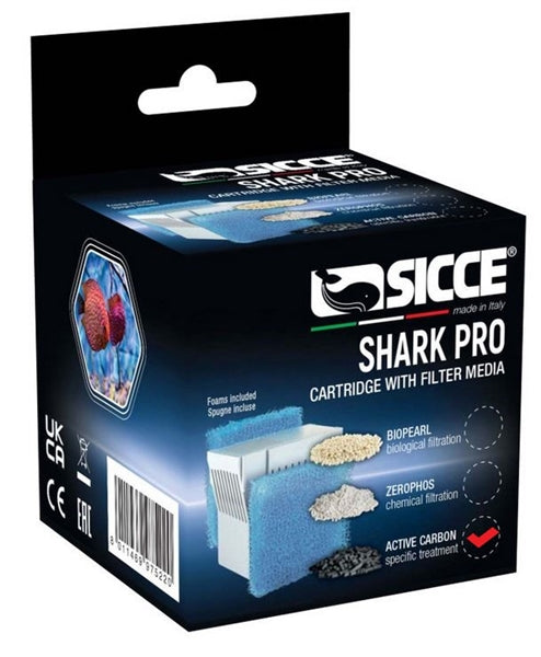Sicce SHARK PRO Carbon Cartridge with Sponge