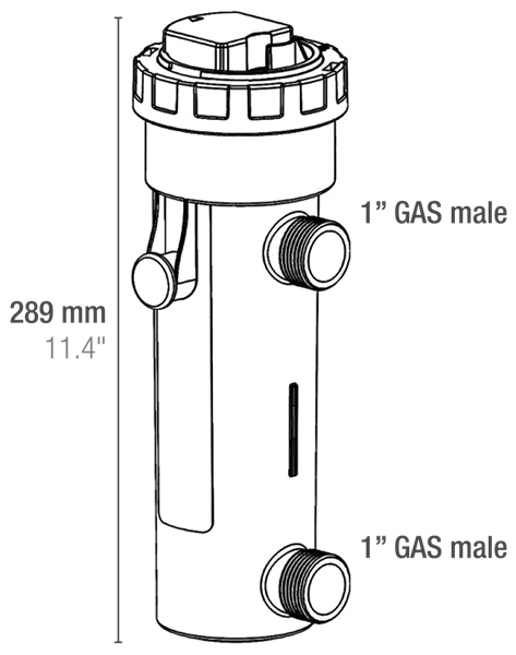 Sicce UV-C 13 Watt Clarifier - 10ft Cable