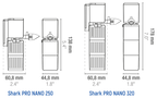 Sicce Shark PRO Nano 250 Internal Filter