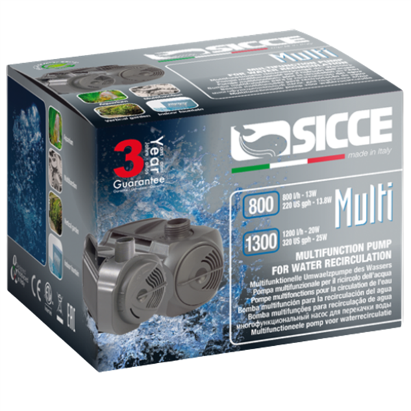Sicce Multi Quiet Pump 800 - 220gph