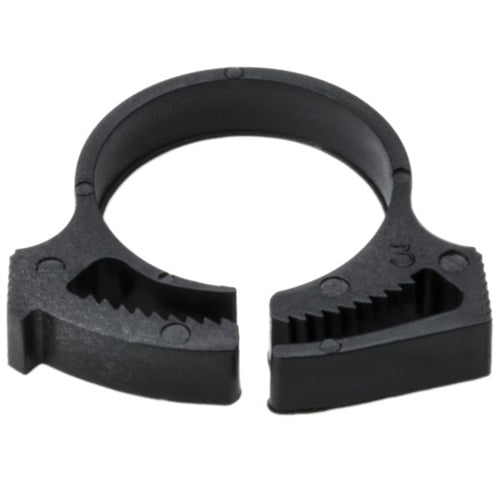 Plastic Snapper Hose Clamp 5/8" - BLACK