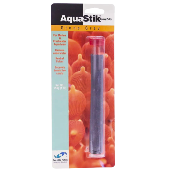 Two Little Fishies AquaStik Stone Grey Epoxy 4oz