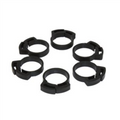 Two Little Fishies Ratchet Clip Set of 6 - 3/4"