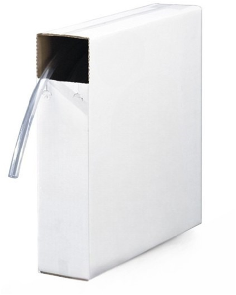 UDP Clear Vinyl Tubing - 3/8" ID x 1/2" OD (Thinwall) - 100 Ft. Box