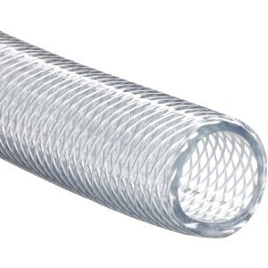UDP Braided Vinyl Tubing - 1-1/2" ID x 2" OD - 25 Ft. Box