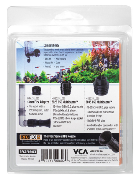 VCA FLEX Series - Canister Filter Upgrade Kit - 1/2"