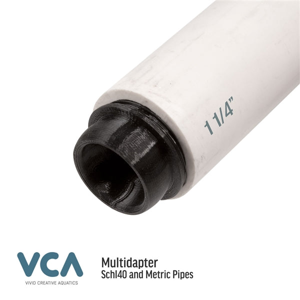 VCA Multidapter 30-35mm Pipe Socket to 3/4" Loc-Line Adapter