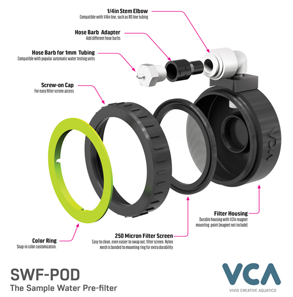 VCA SWF-POD - Sample Water Filter Pad
