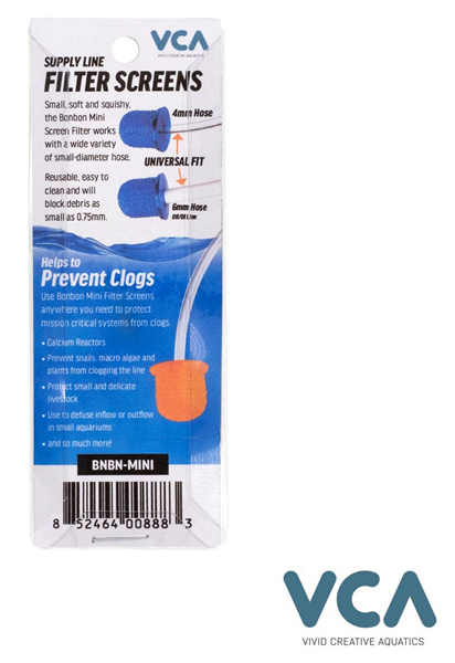 VCA BonBon Mini - Supply Line Filter Screen
