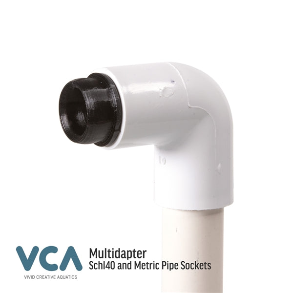 VCA Multidapter 20-25mm Pipe Socket to 3/4" Loc-Line Adapter