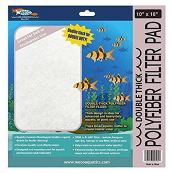 Weco Polyfiber Filter Pad 10" x 18"